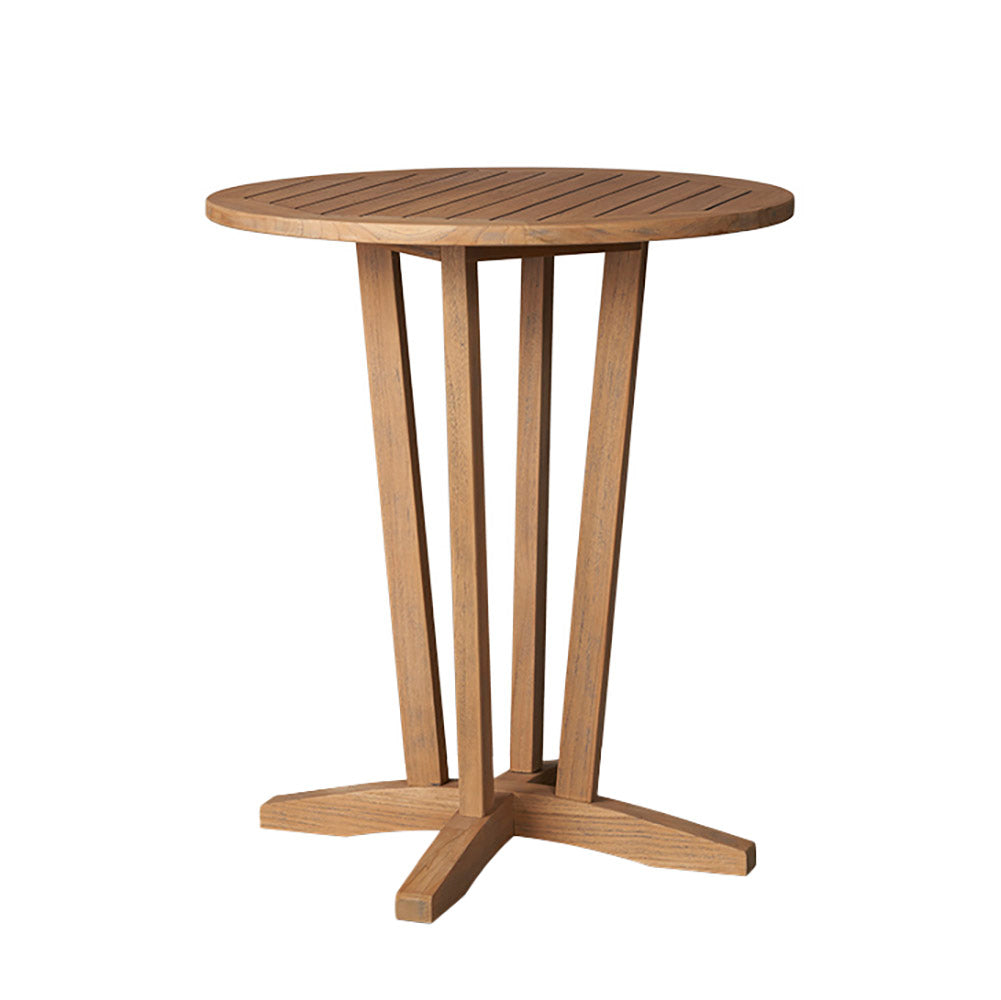 Teak 30" Round Balcony Table