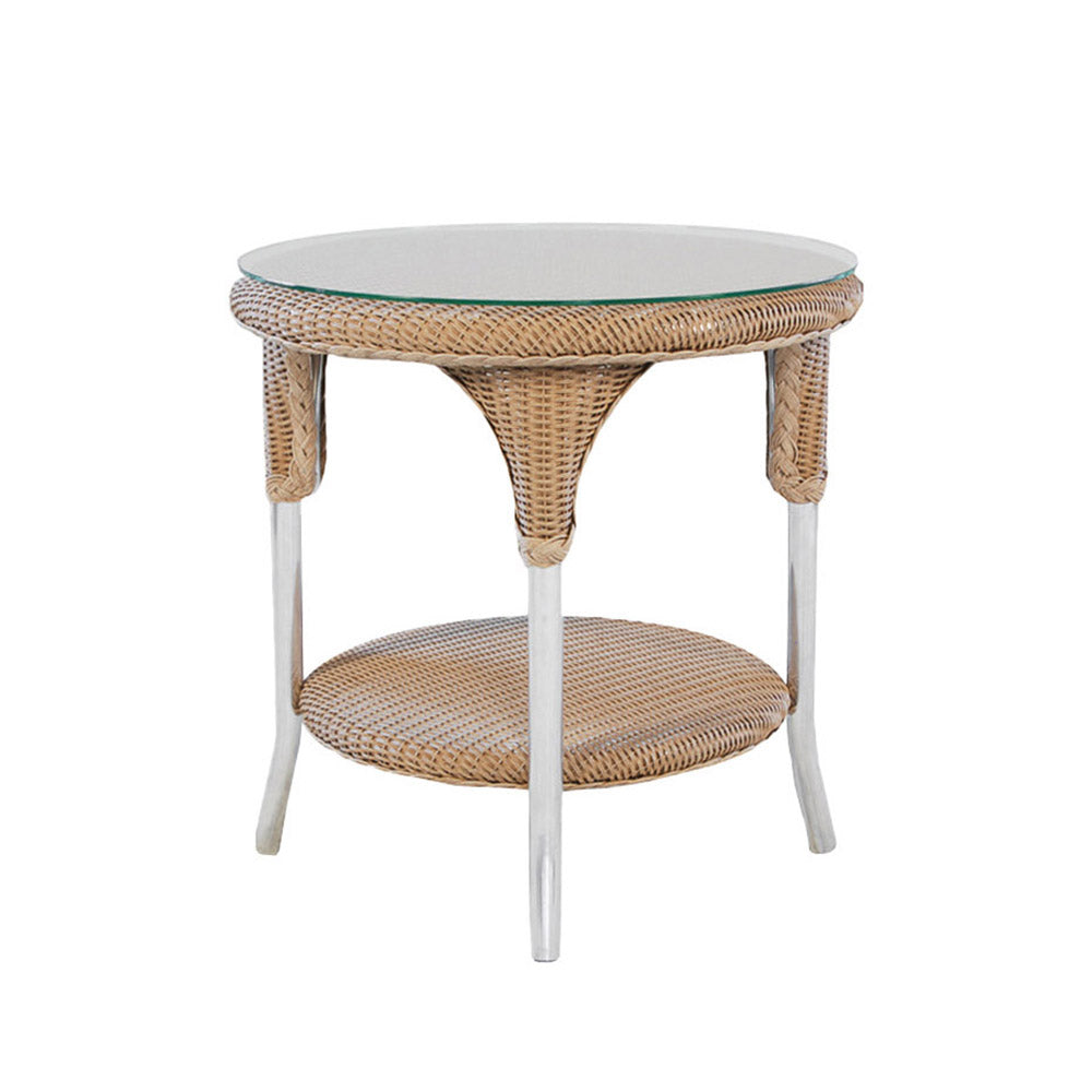 Loom 24" Round End Table