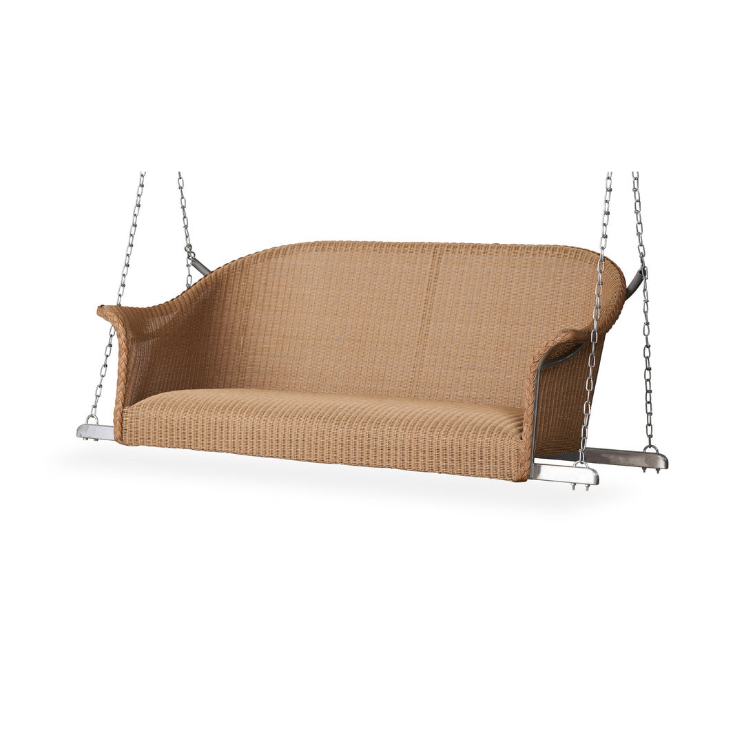All Seasons Settee Swing with Padded Seat