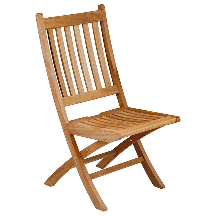 Ascot Teak Folding Dining Side Chair
