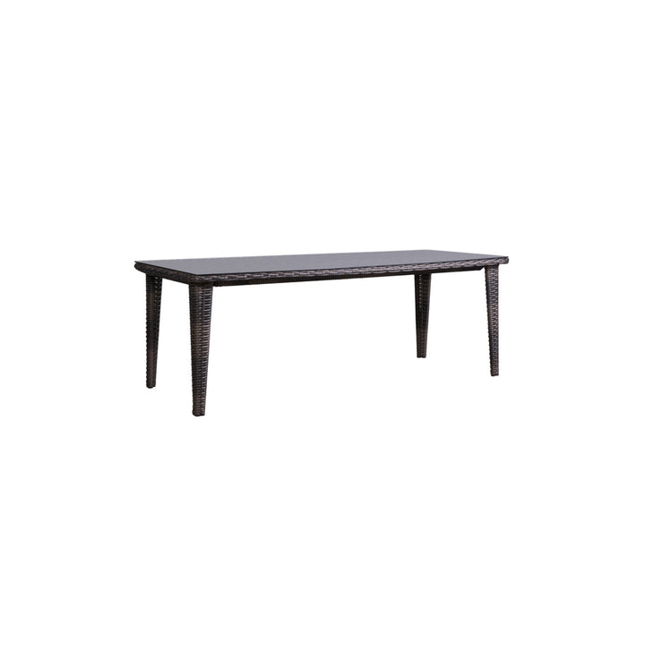 Largo 86" Rectangular Umbrella Dining Table