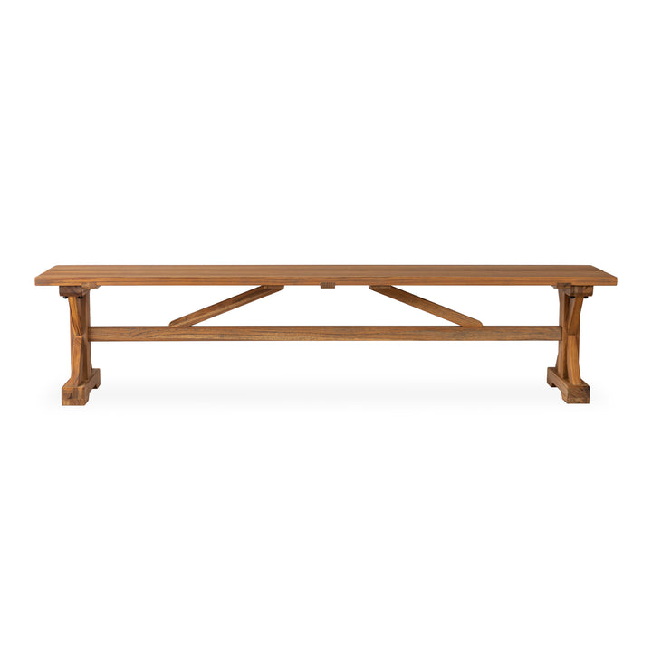 Teak 79" Dining Bench