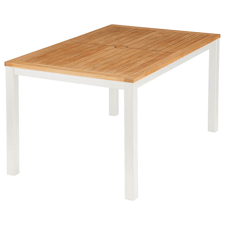 Aura 57" Rectangular Dining Table - Teak Top