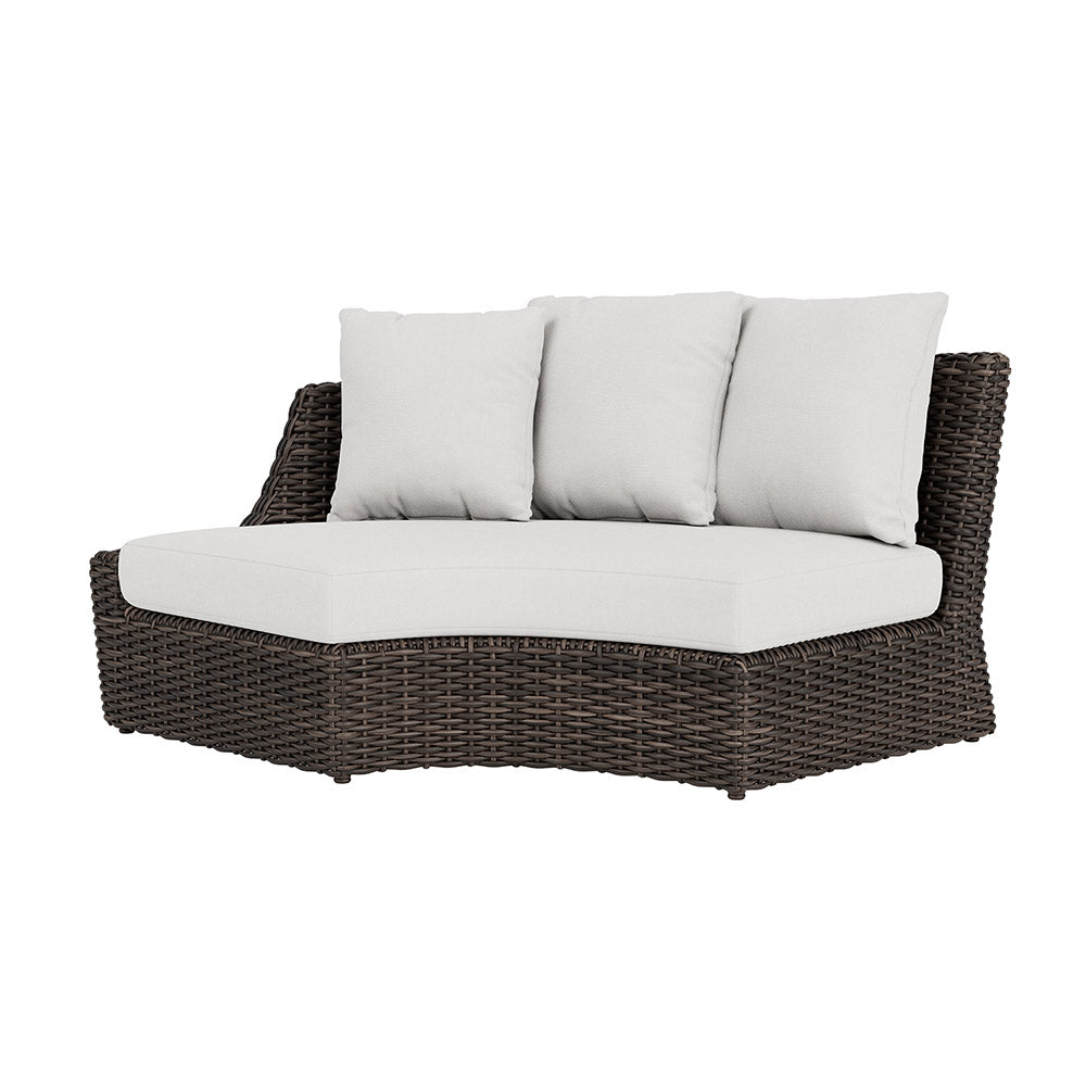 Largo Right Arm Curved Sofa Sectional