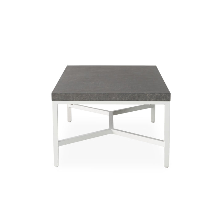 Accessories Rectangular Cocktail Table in Matte White