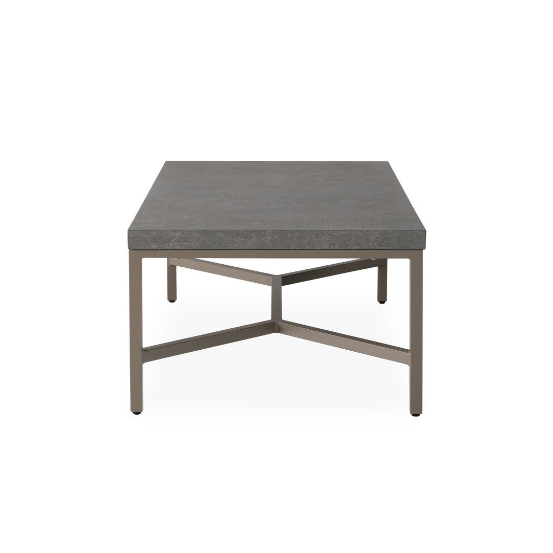 Accessories Rectangular Cocktail Table in Matte Taupe