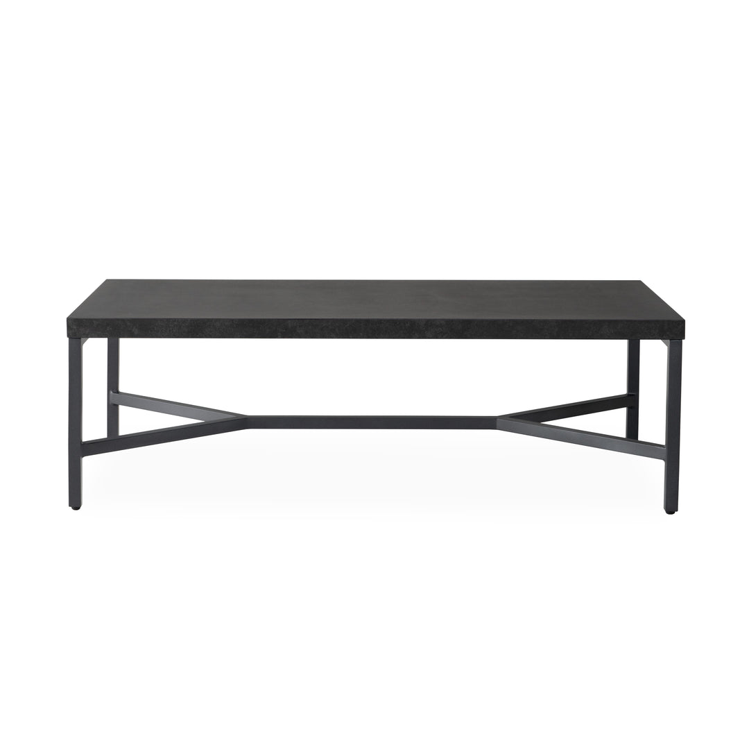 Accessories Rectangular Cocktail Table in Matte Anthracite