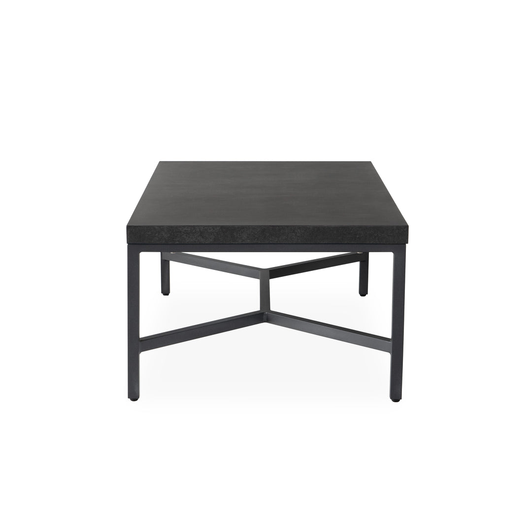 Accessories Rectangular Cocktail Table in Matte Anthracite