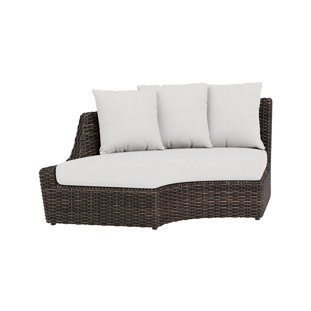 Largo Right Arm Curved Sofa Sectional