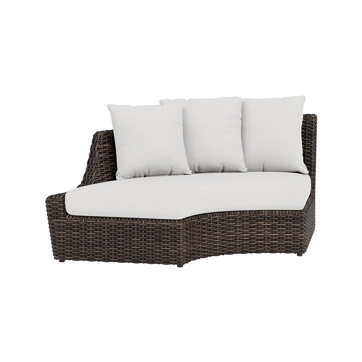 Largo Right Arm Curved Sofa Sectional