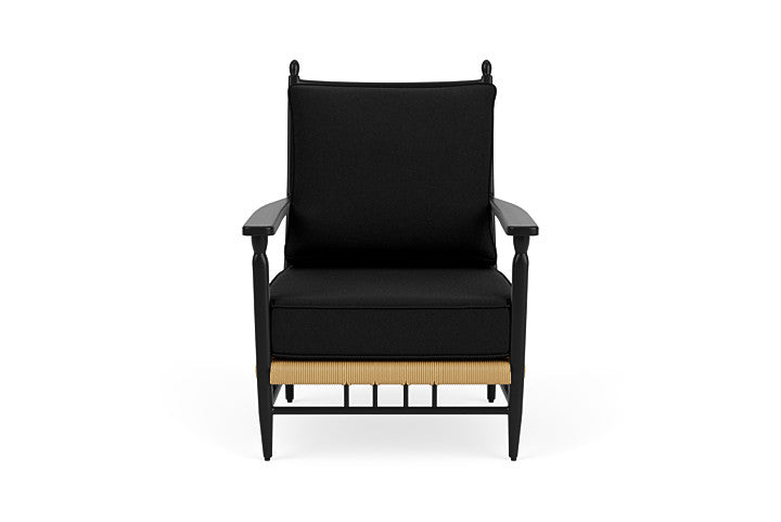 Low Country Lounge Chair Canvas Black / Natural