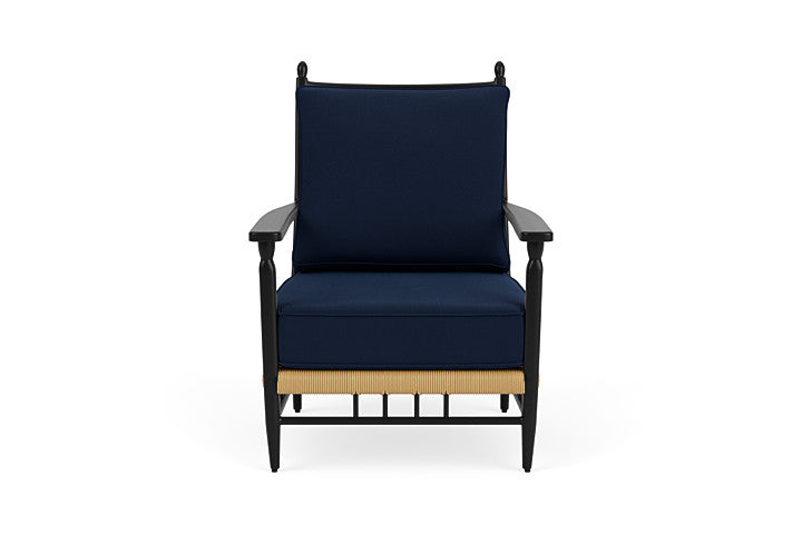 Low Country Lounge Chair Decorline Navy / Natural