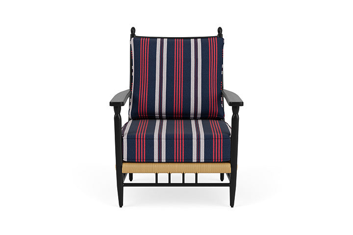 Low Country Lounge Chair Berkely Hall Navy / Natural