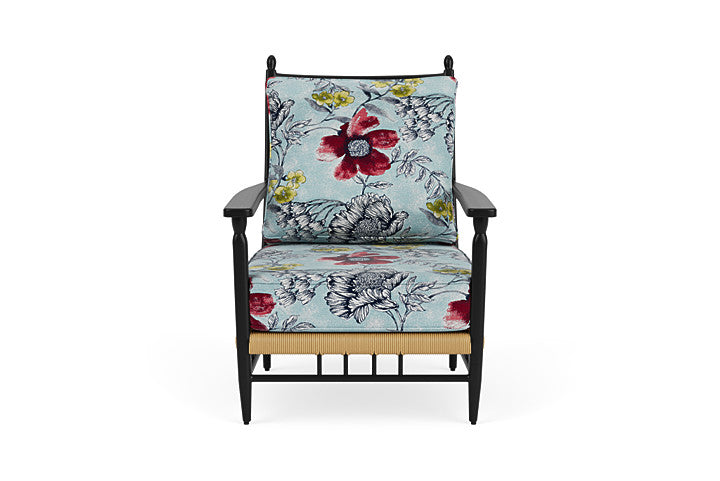 Low Country Lounge Chair Serena Floral Meadow / Natural