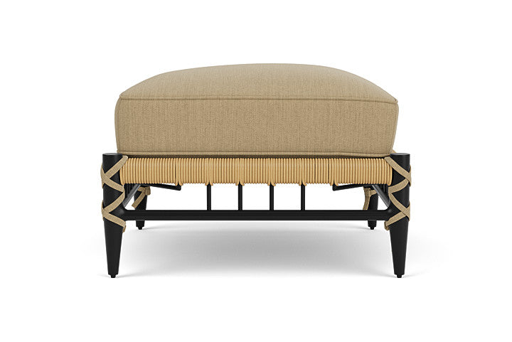 Low Country Ottoman Loveboat Saffron / Natural