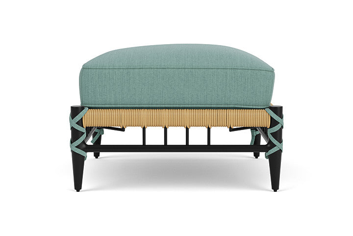 Low Country Ottoman Loveboat Mint / Natural