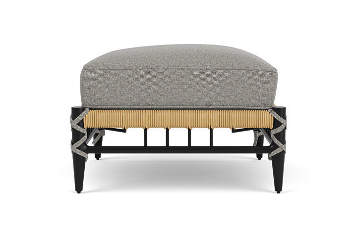 Low Country Ottoman Rumba Nickel / Natural