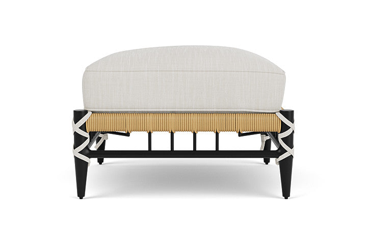 Low Country Ottoman Rollo Linen / Natural