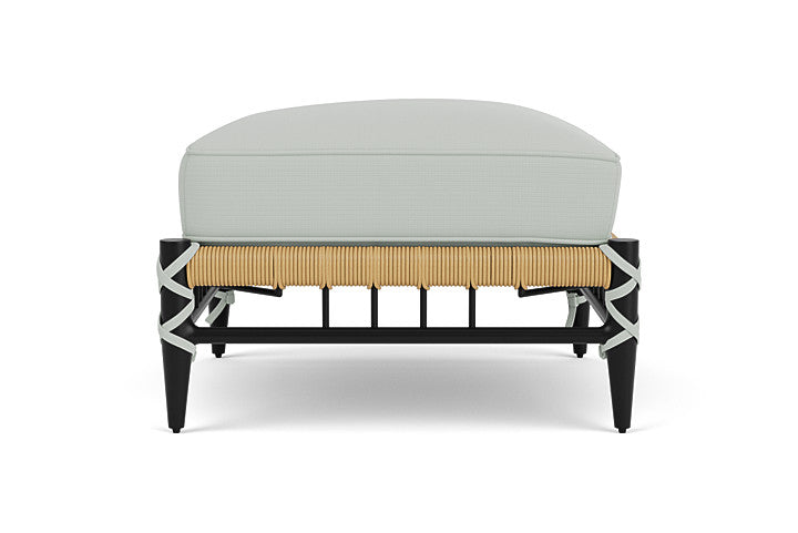 Low Country Ottoman Callen Celadon / Natural