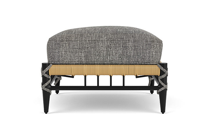 Low Country Ottoman Black Sand / Natural