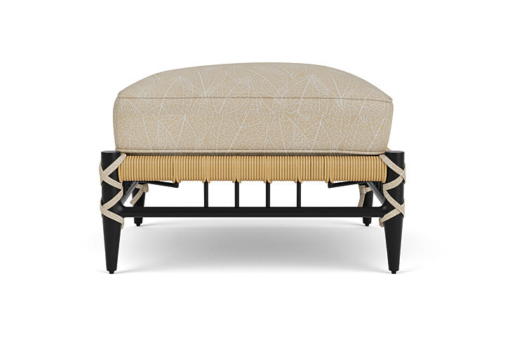 Low Country Ottoman Laurel Ecru / Natural