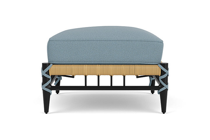 Low Country Ottoman Unearth Mist / Natural