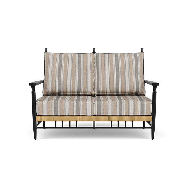 Low Country Loveseat Purveyor Pewter / Natural