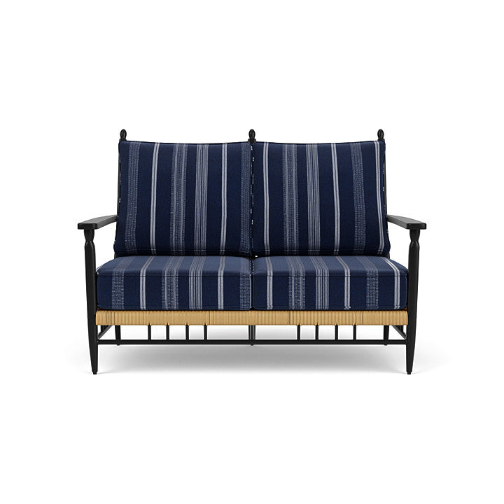 Low Country Loveseat Consider Indigo / Natural