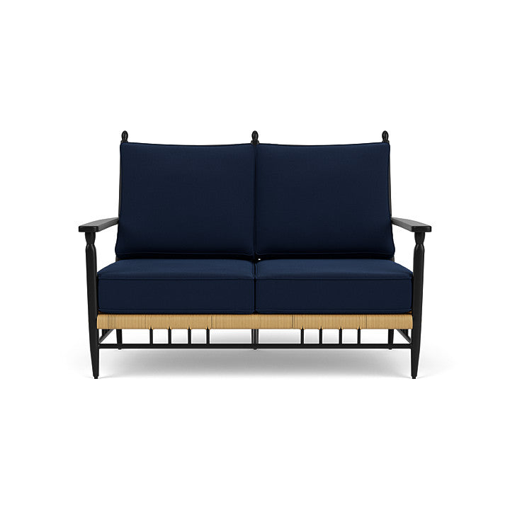 Low Country Loveseat Decorline Navy / Natural