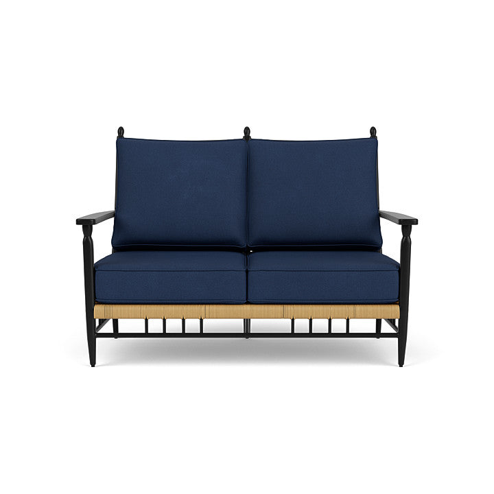 Low Country Loveseat Sandberg Navy / Natural