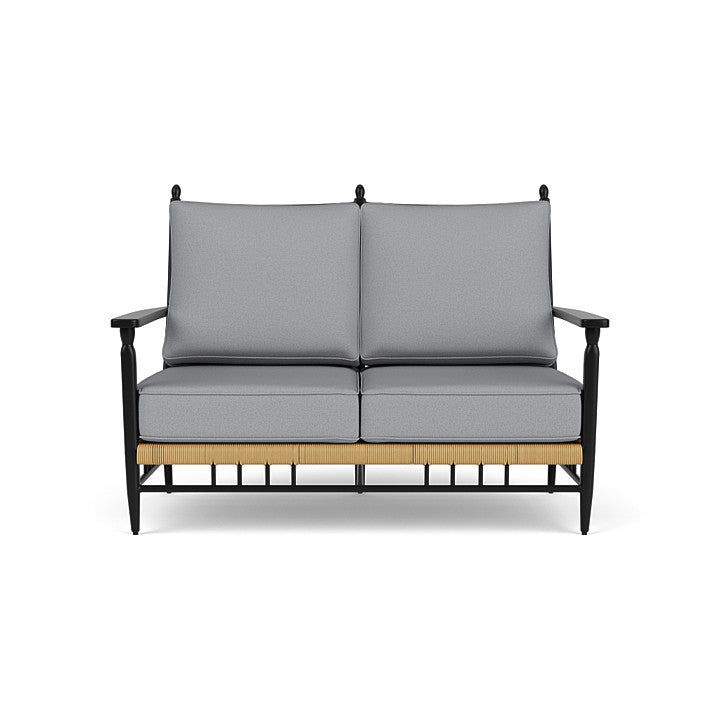 Low Country Loveseat Sandberg Pewter / Natural