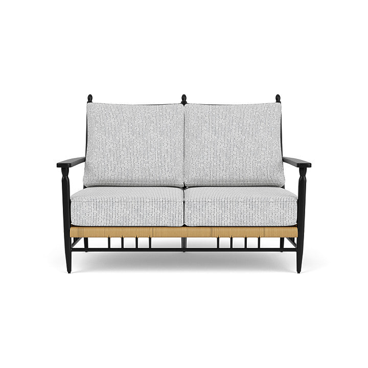 Low Country Loveseat Burson Domino / Natural