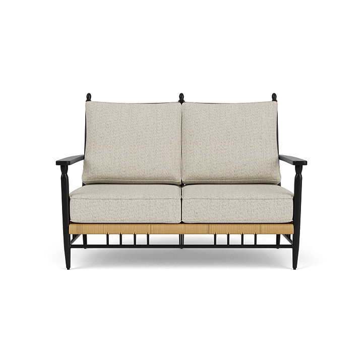 Low Country Loveseat Knotty Mineral / Natural