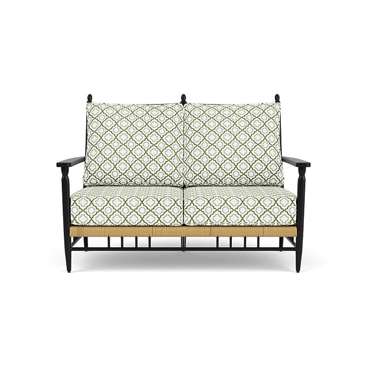 Low Country Loveseat Savannah Green / Natural