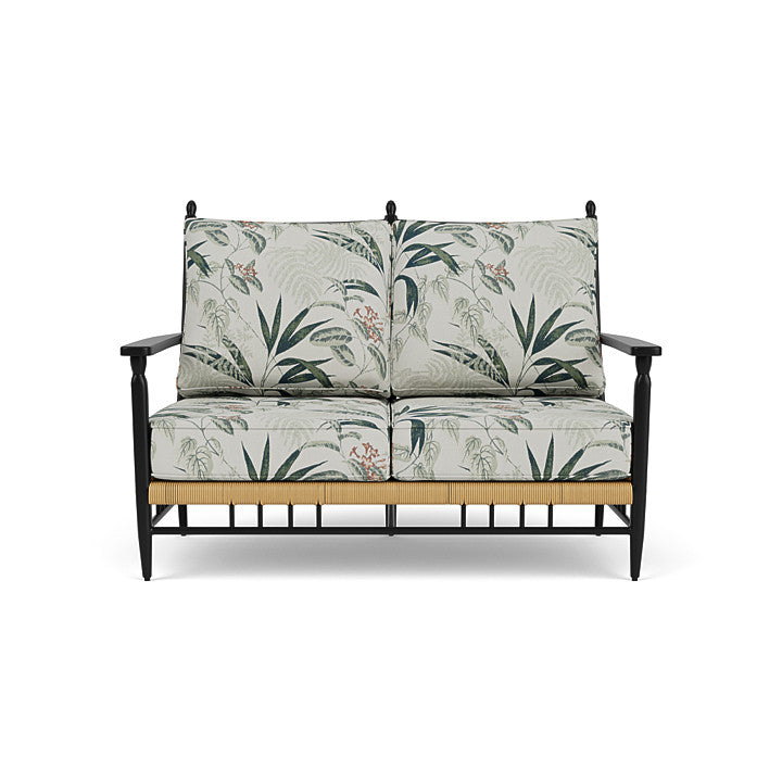 Low Country Loveseat Delicate Botanical Sage / Natural