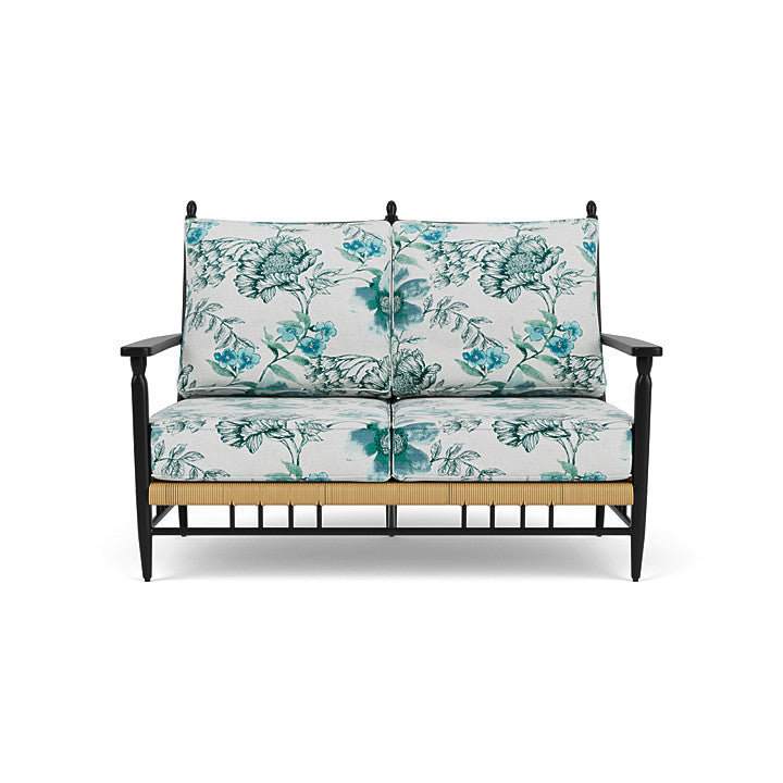 Low Country Loveseat Serena Floral Mist / Natural