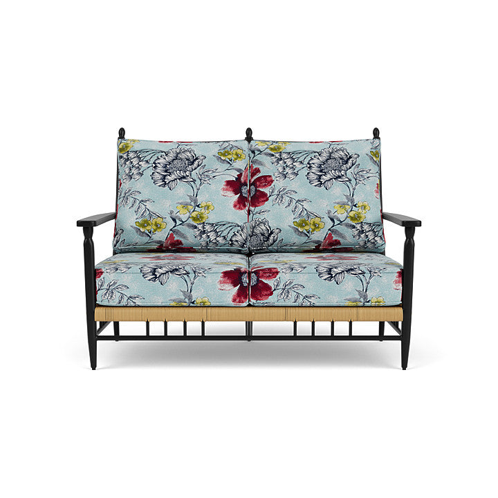 Low Country Loveseat Serena Floral Meadow / Natural