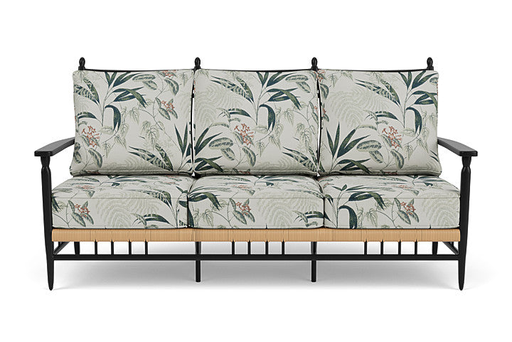 Low Country Sofa Delicate Botanical Sage / Natural