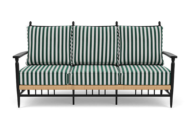 Low Country Sofa Safari/White Stripe / Natural