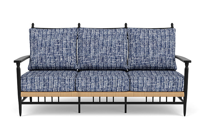 Low Country Sofa Visions Cobalt / Natural