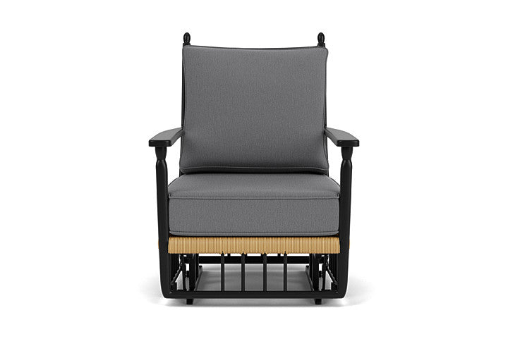 Low Country Glider Lounge Chair Remy Graphite / Natural