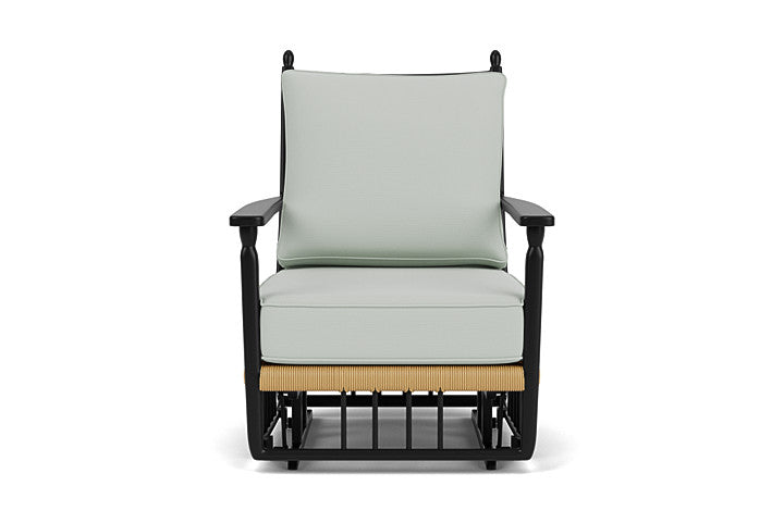 Low Country Glider Lounge Chair Callen Celadon / Natural