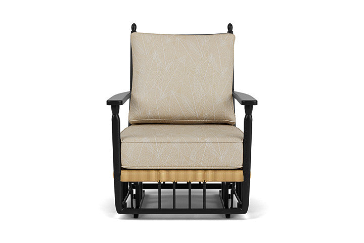 Low Country Glider Lounge Chair Laurel Ecru / Natural