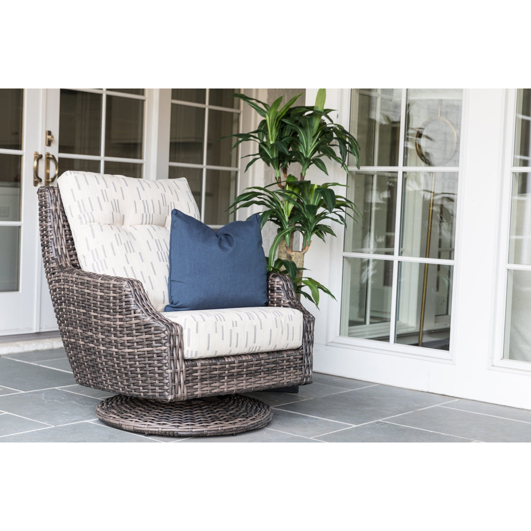 Largo High Back Swivel Rocker Lounge Chair