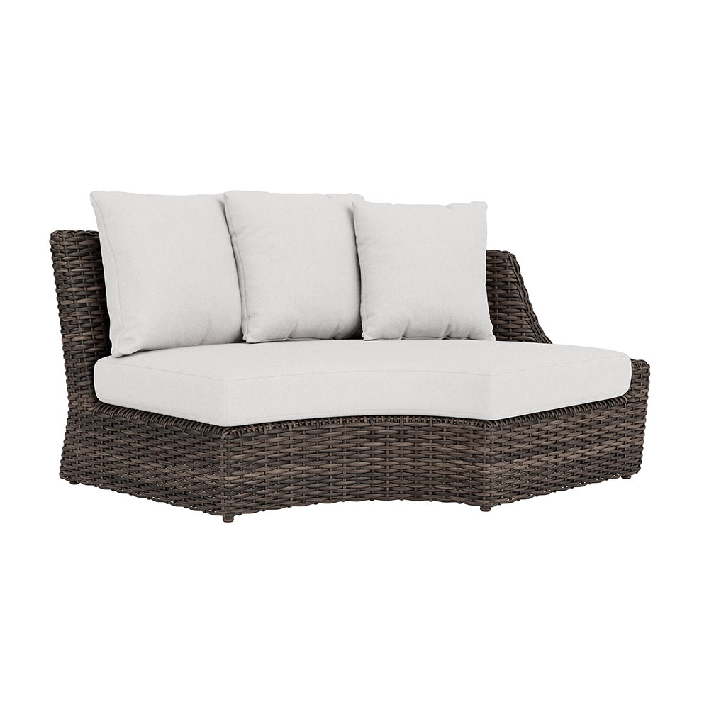 Largo Left Arm Curved Sofa Sectional