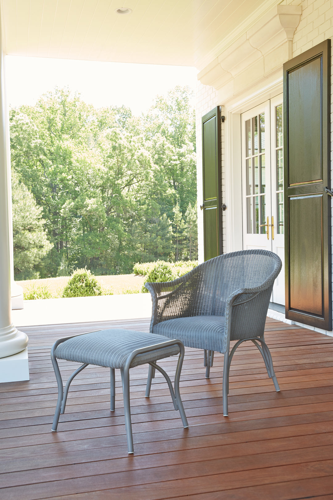 All Seasons Ottoman with Padded Seat