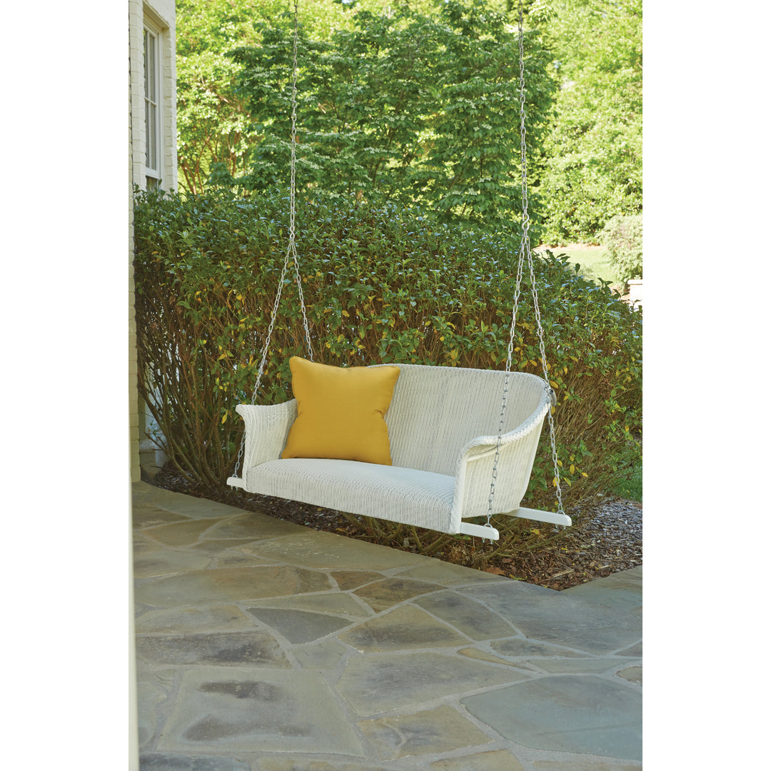 All Seasons Settee Swing with Padded Seat