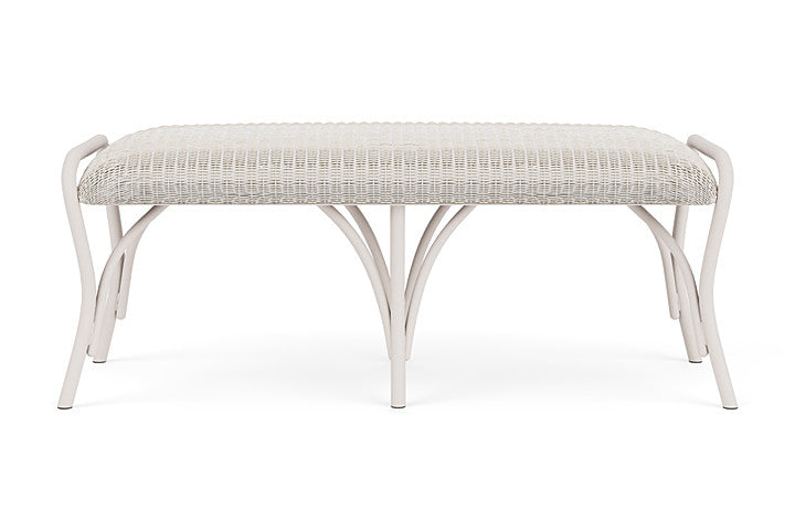 All Seasons Settee Ottoman with Padded Seat