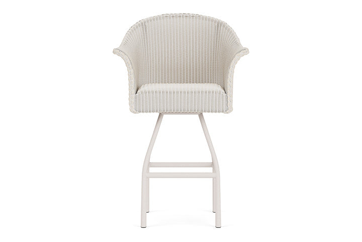 All Seasons Swivel Bar Stool with Padded Seat