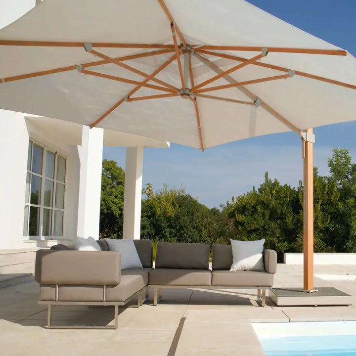 Napoli 13' Square Cantilever Umbrella